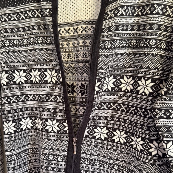 Women’s wool Nordic zip cardigan - Picture 6 of 8